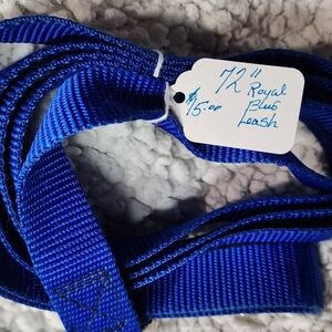 72" Royal Blue Leash
